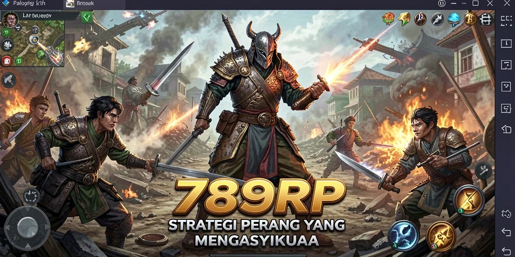 Gameplay menarik dengan taktik dan pertempuran strategi.