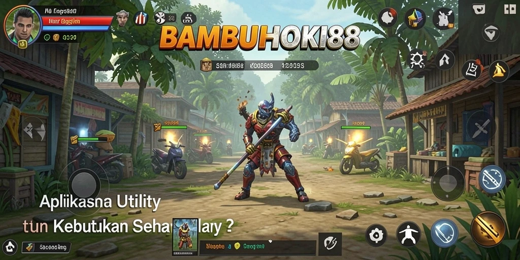 Tampilan antarmuka aplikasi BAMBUHOKI88 yang mudah dipahami.