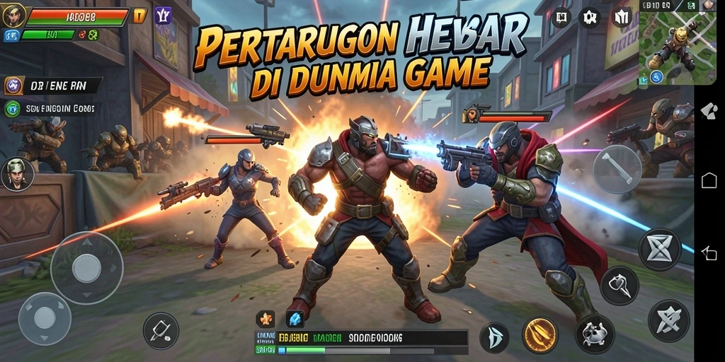 Screenshot utama FO8 menampilkan pertarungan yang penuh aksi dan karakter yang dinamis.