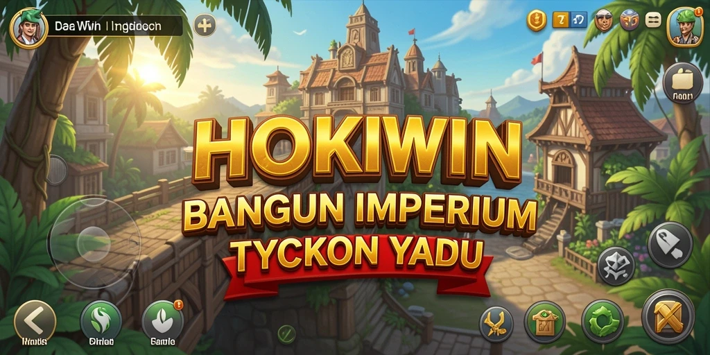 Gameplay HOKIWIN yang seru dengan strategi Tycoon.