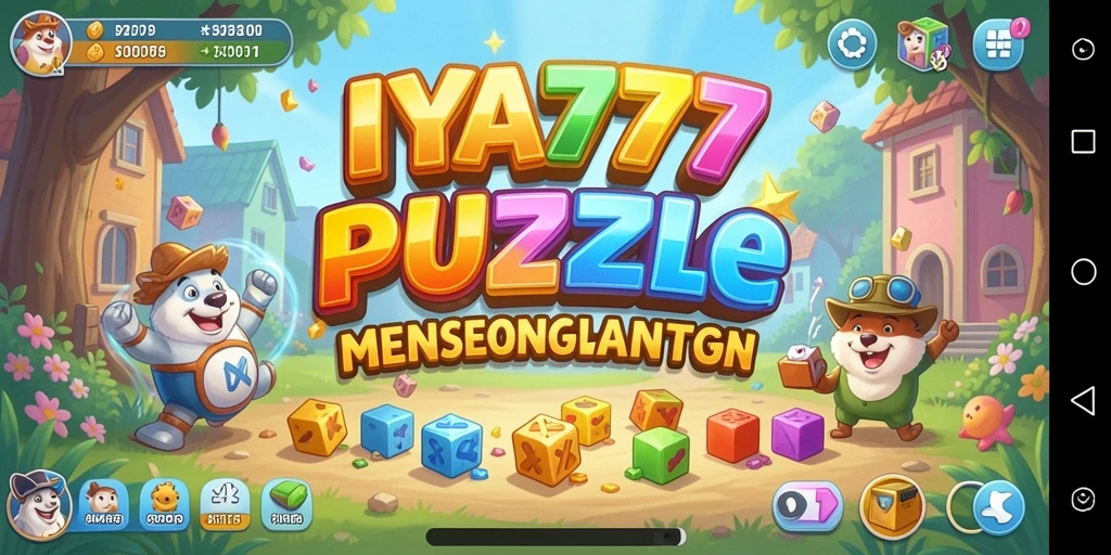 Tampilan gameplay IYA777 dengan tantangan puzzle menarik.