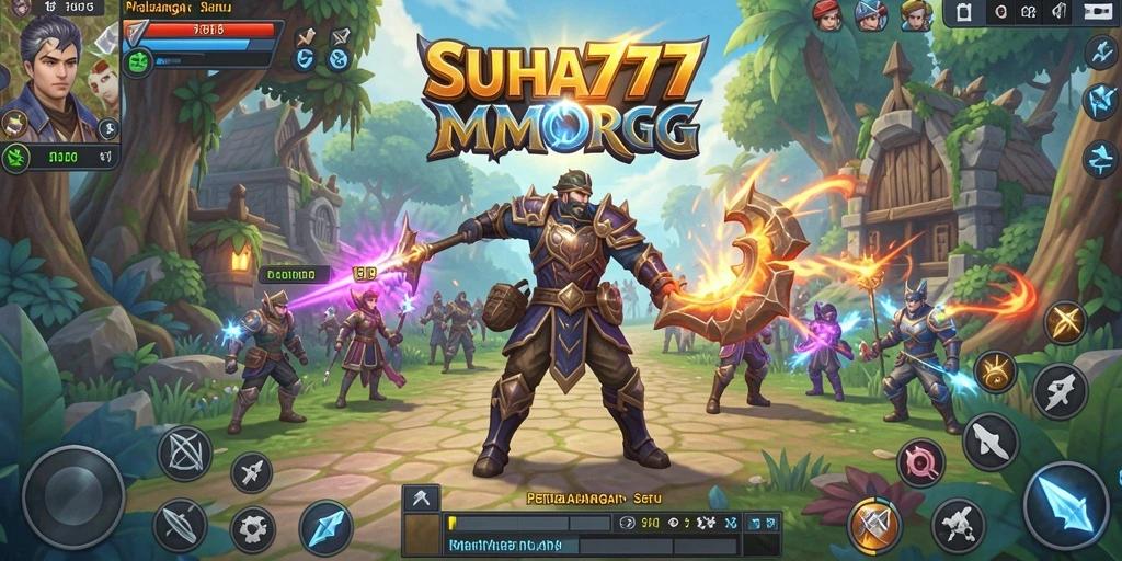 Tangkapan layar gameplay <strong>SUHU777</strong> yang menampilkan aksi petualangan epik.