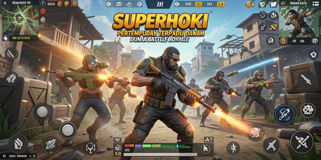 Gameplay seru dalam dunia Battle Royale dengan grafik menawan.