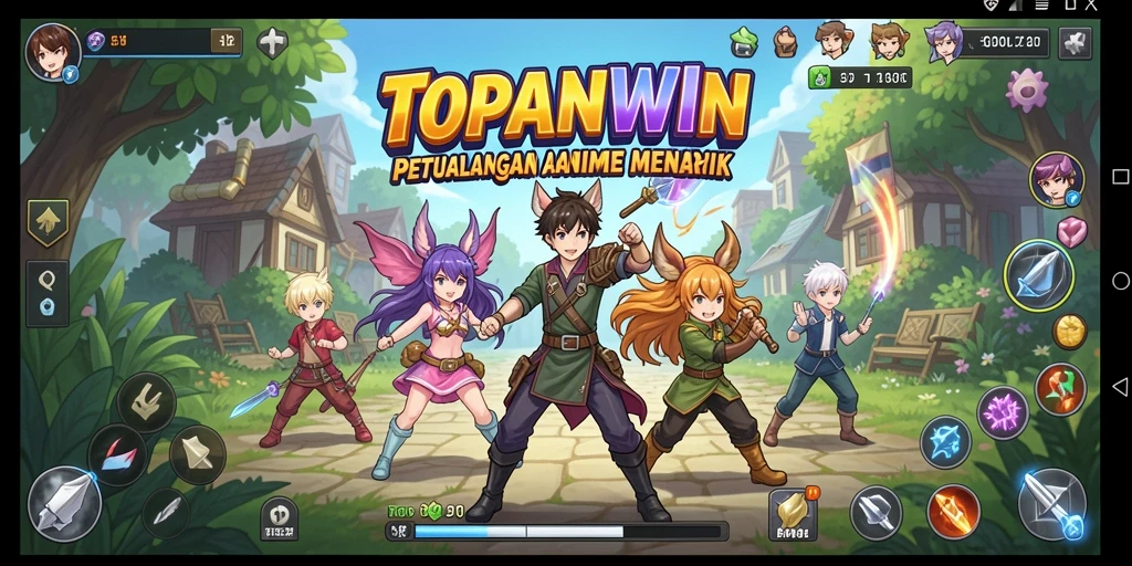 Gameplay seru dalam dunia Anime yang menakjubkan.