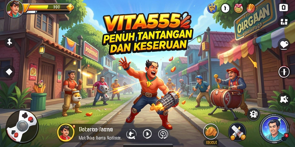 Gameplay seru dan penuh tantangan di VITA555.
