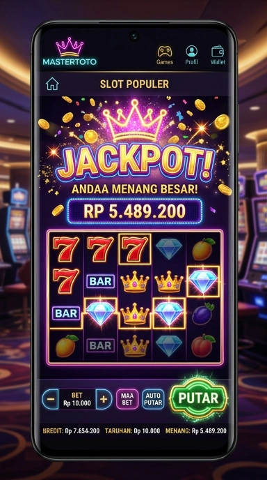 Beragam kategori aplikasi yang tersedia di mastertoto.